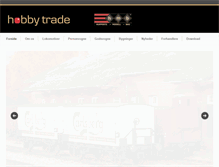 Tablet Screenshot of hobbytrade.dk
